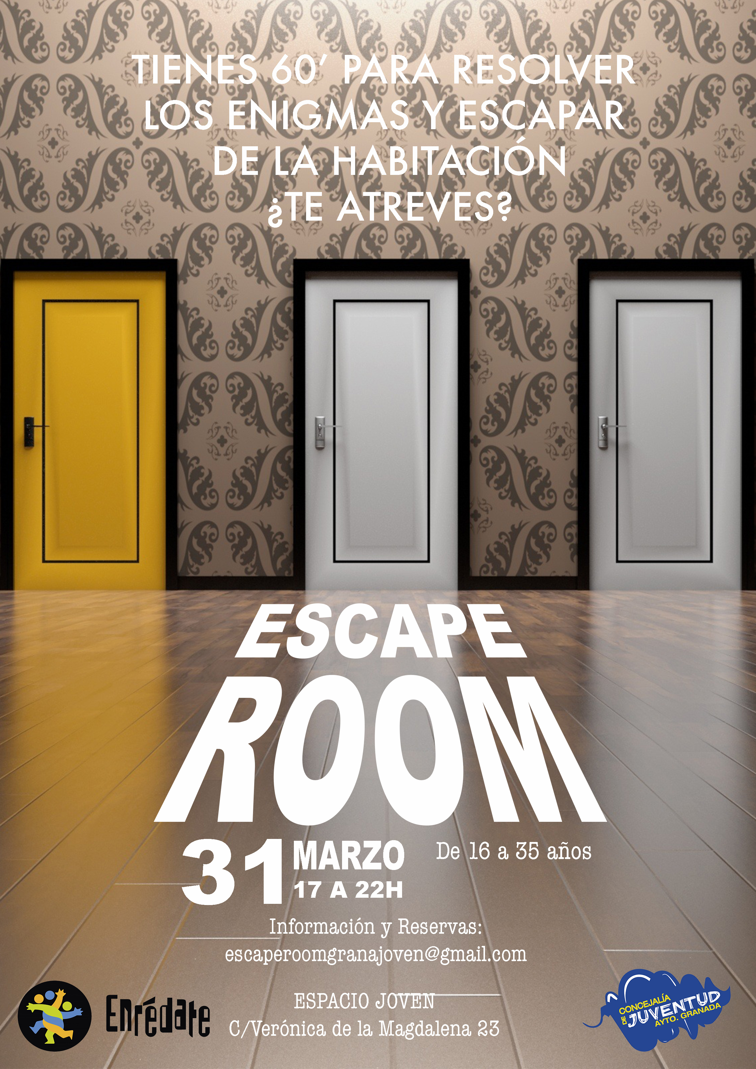 ENREDATE. ESCAPE ROOM